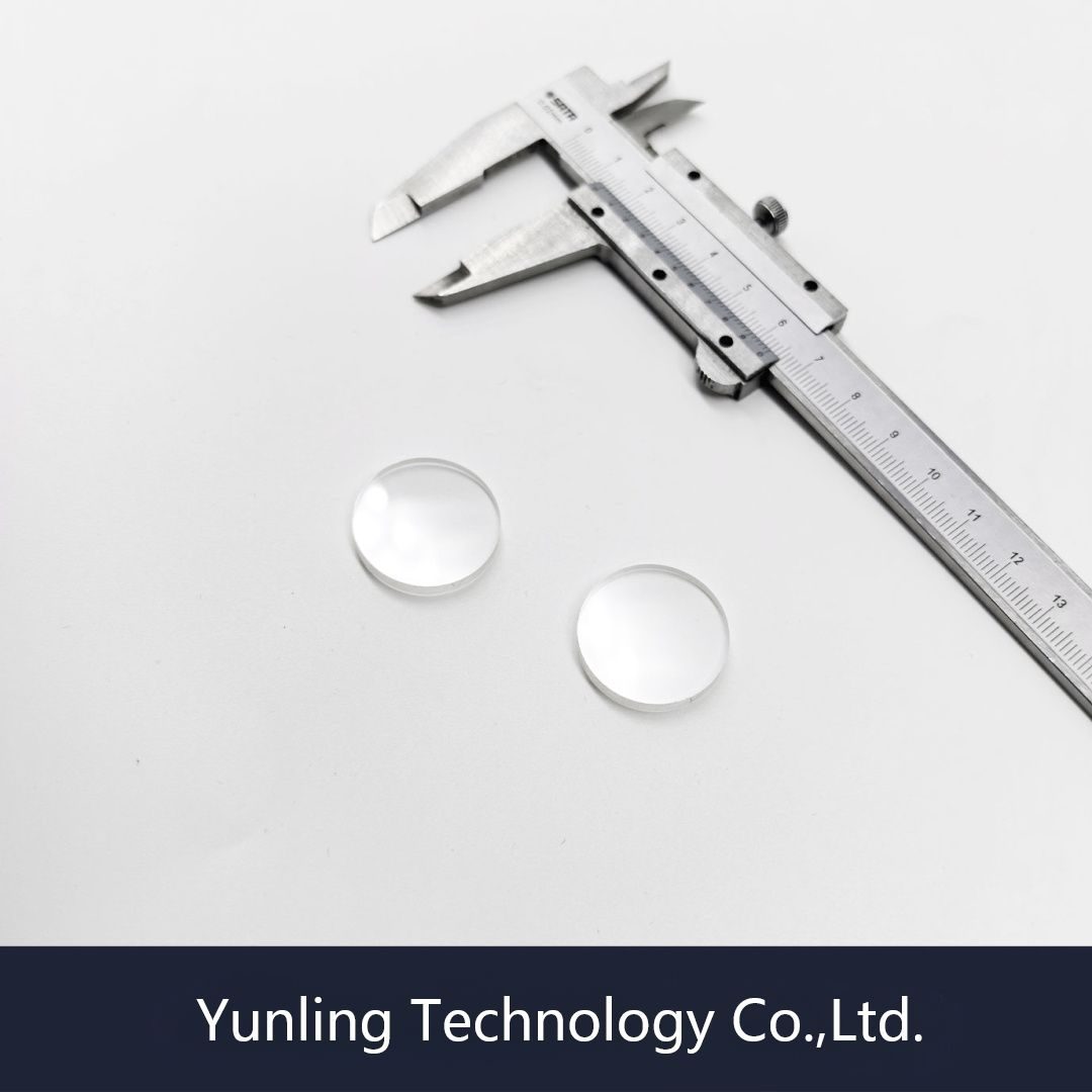 1 mm Glass Round Optical Window, AR Coated — image 1
