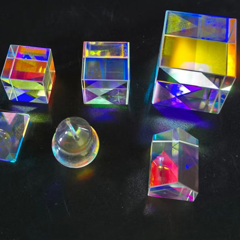 Custom Size Glass X-cube Optical Prism — image 1