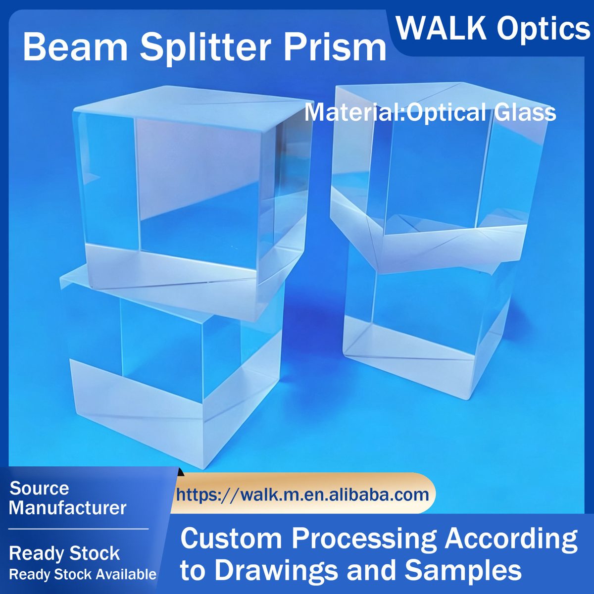 25.4 mm K9 Cube Beamsplitter, AR Coated — image 1