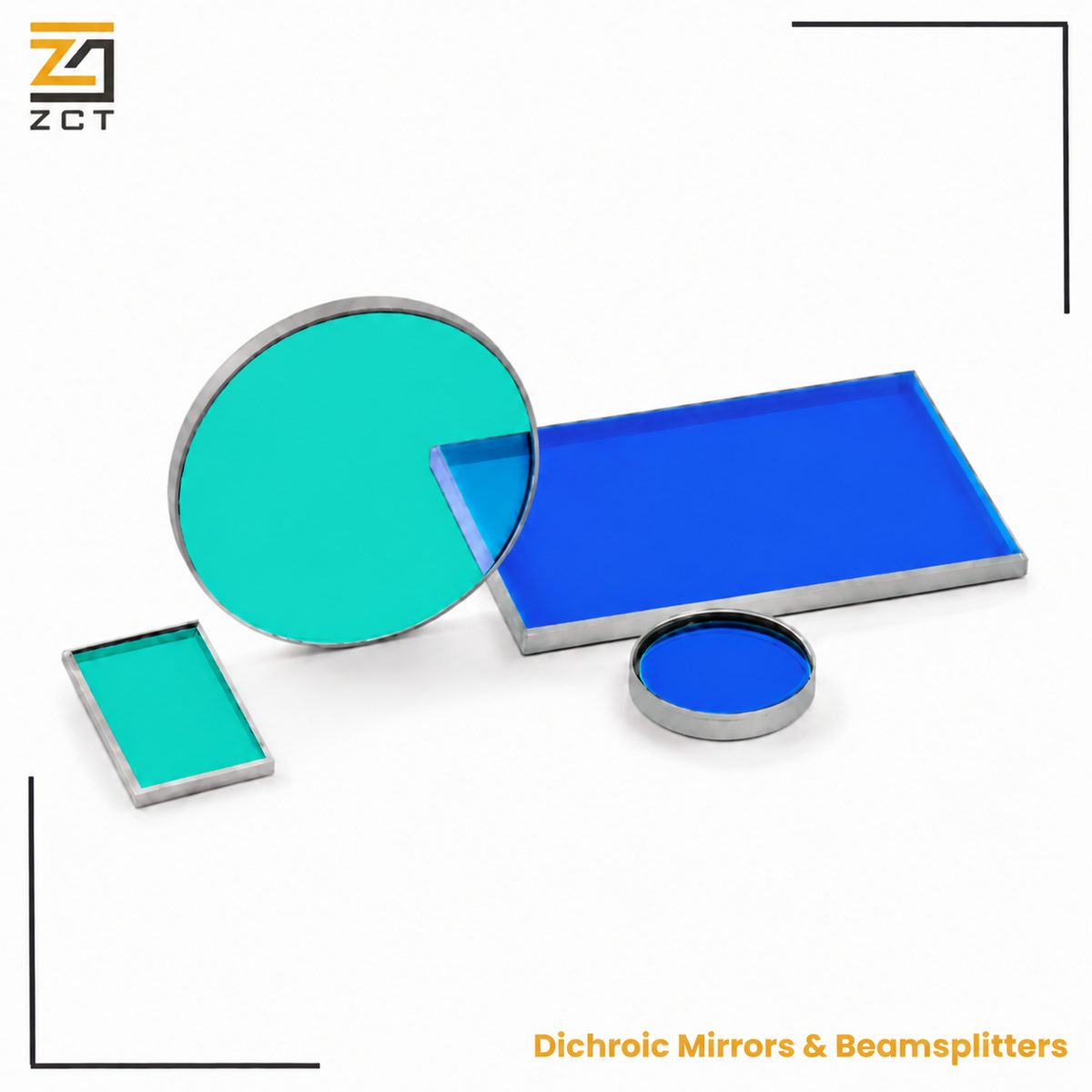 Custom Size K9 Optical Filter, HR Coated — image 1