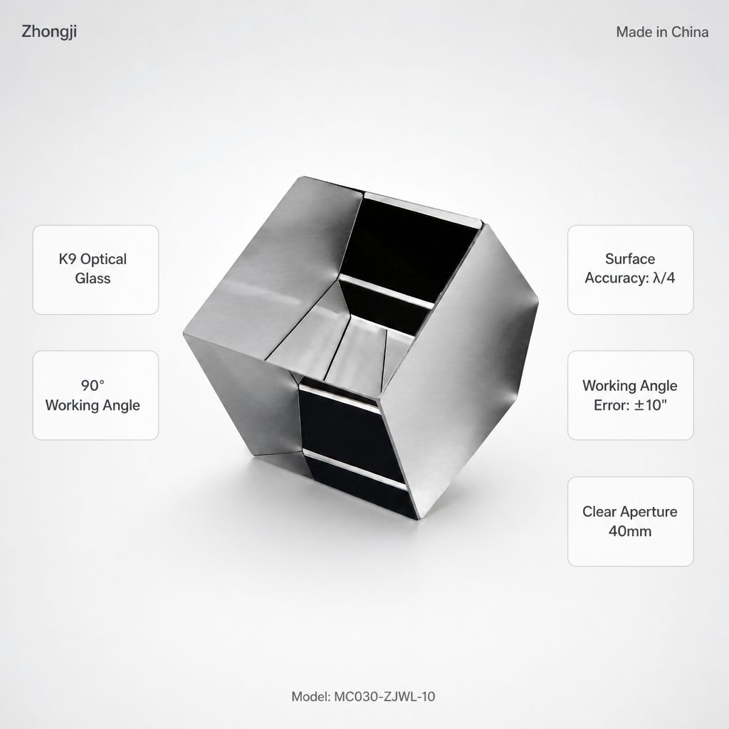 40 mm K9 Penta Optical Prism, AR Coated — image 1