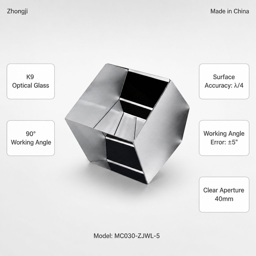 40 mm K9 Penta Optical Prism — image 1