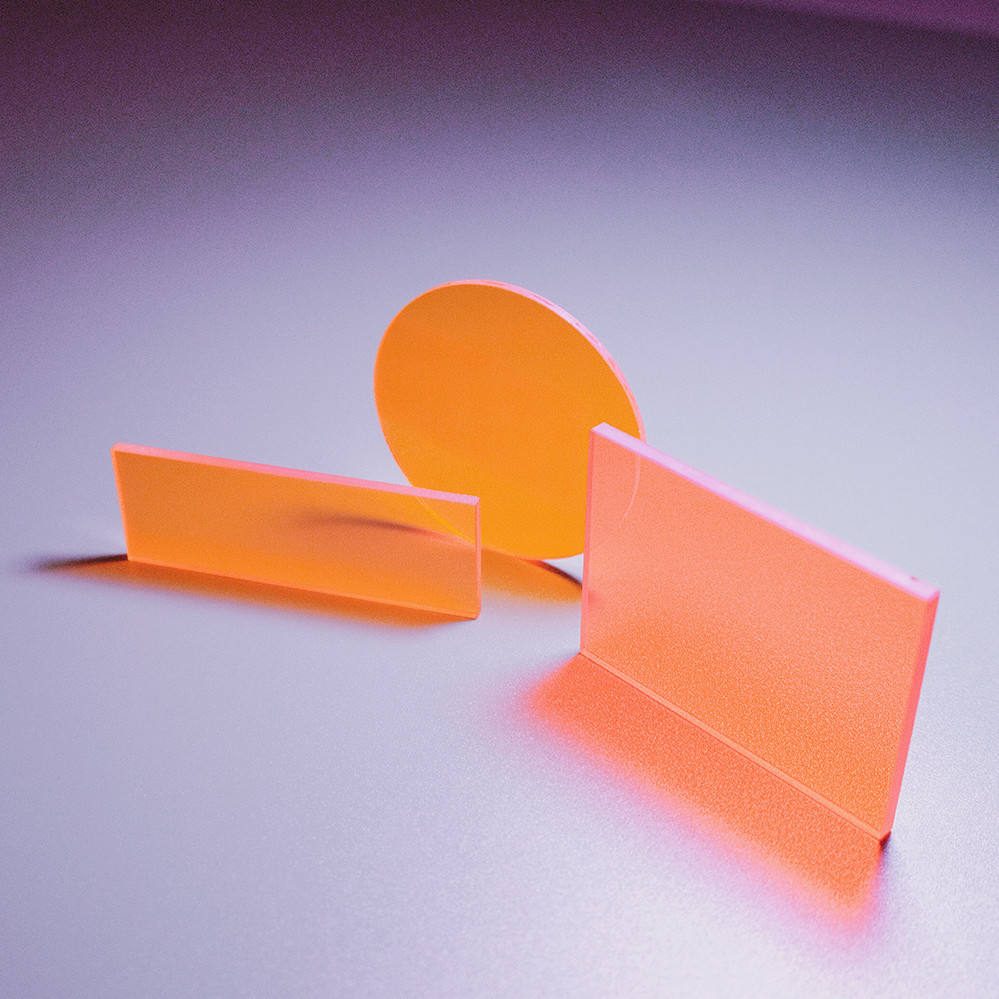 5x0.5 mm K9 Round Optical Filter — image 1