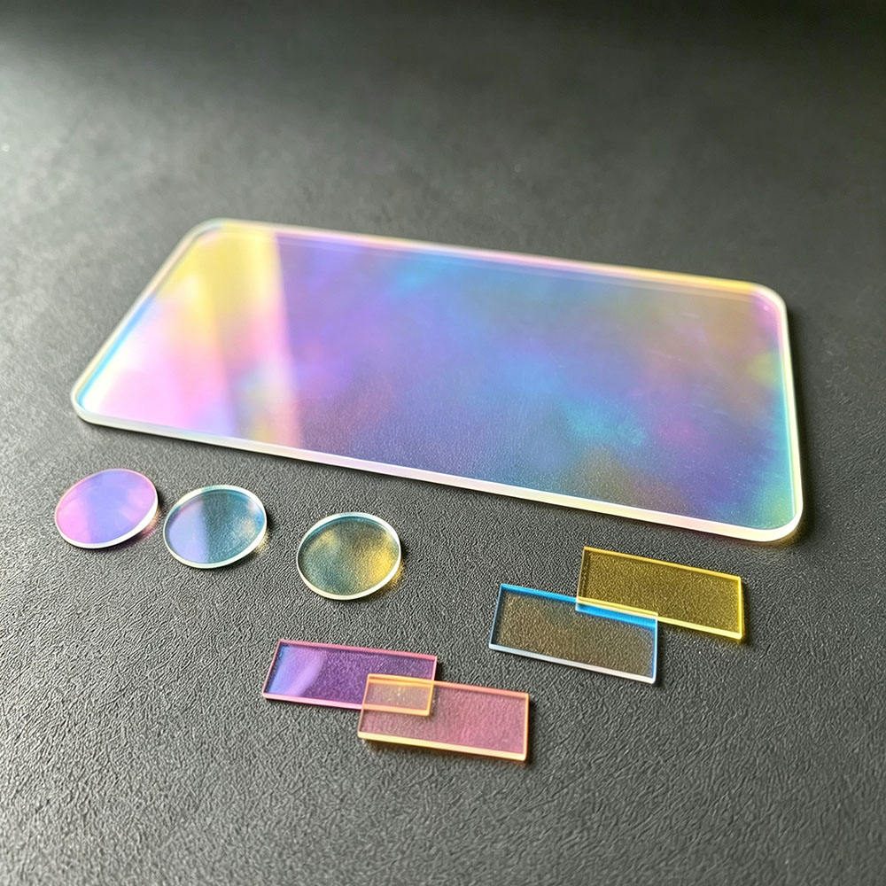 Custom Size K9 Round Optical Filter, AR Coated — image 1