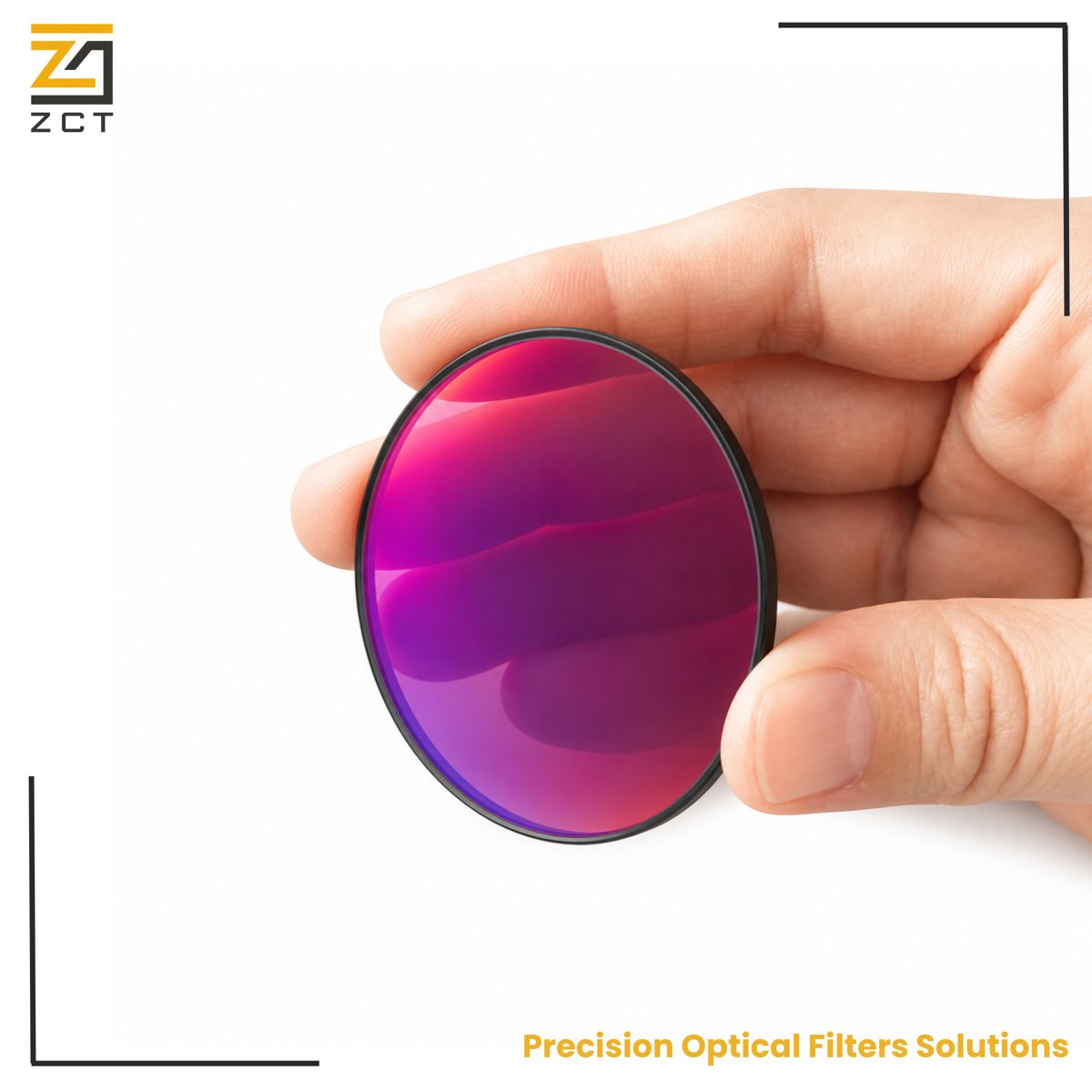 Custom Size K9 Round Optical Filter — image 1