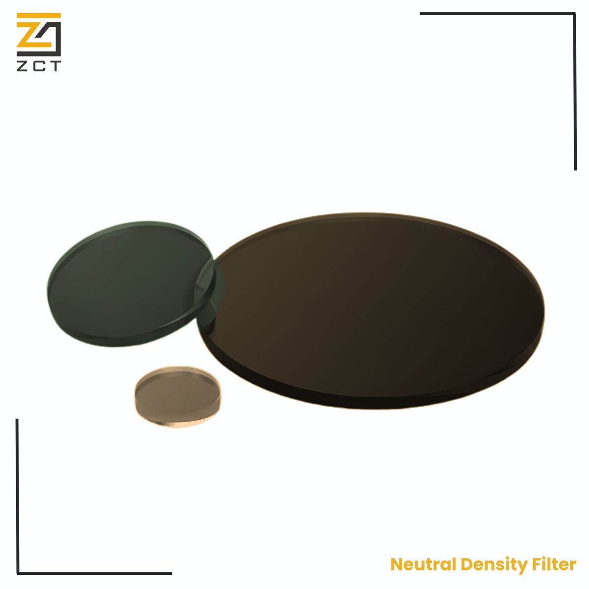 Custom Size K9 Round Optical Filter — image 1