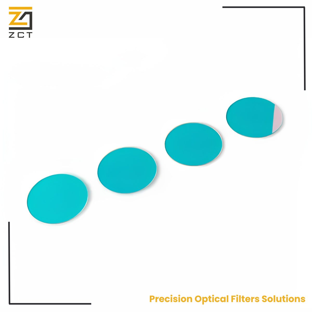 Custom Size K9 Round Optical Filter — image 1