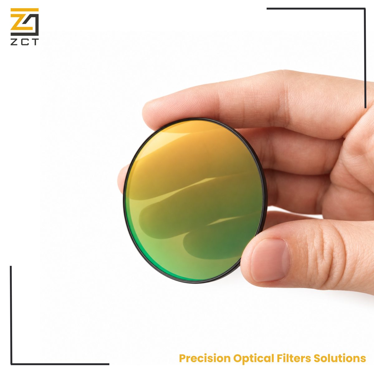 Custom Size K9 Round Optical Filter — image 1