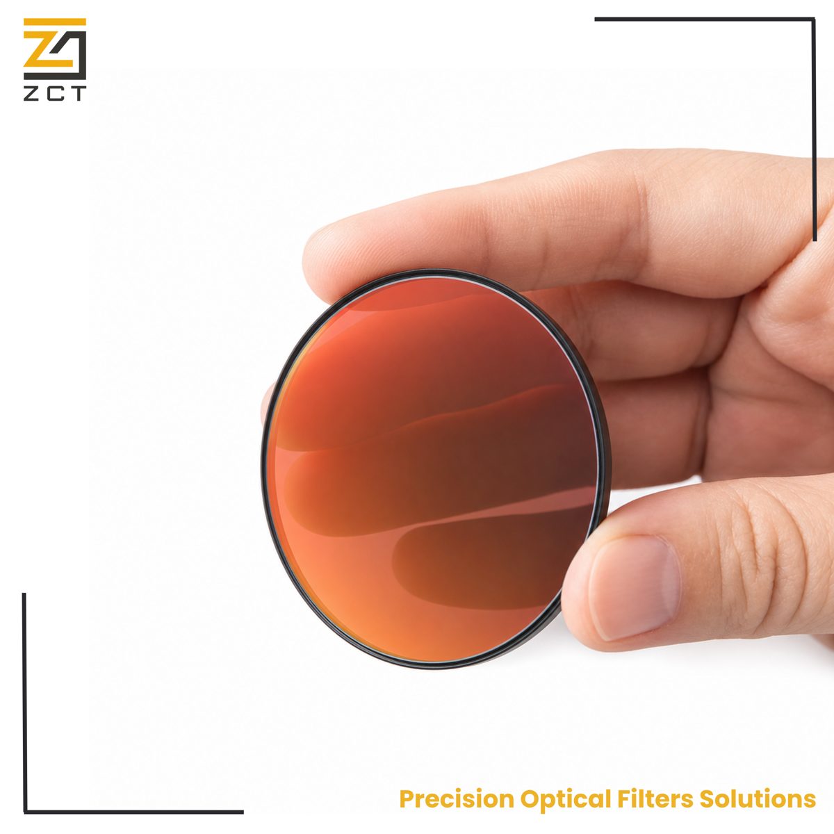 Custom Size K9 Round Optical Filter — image 1