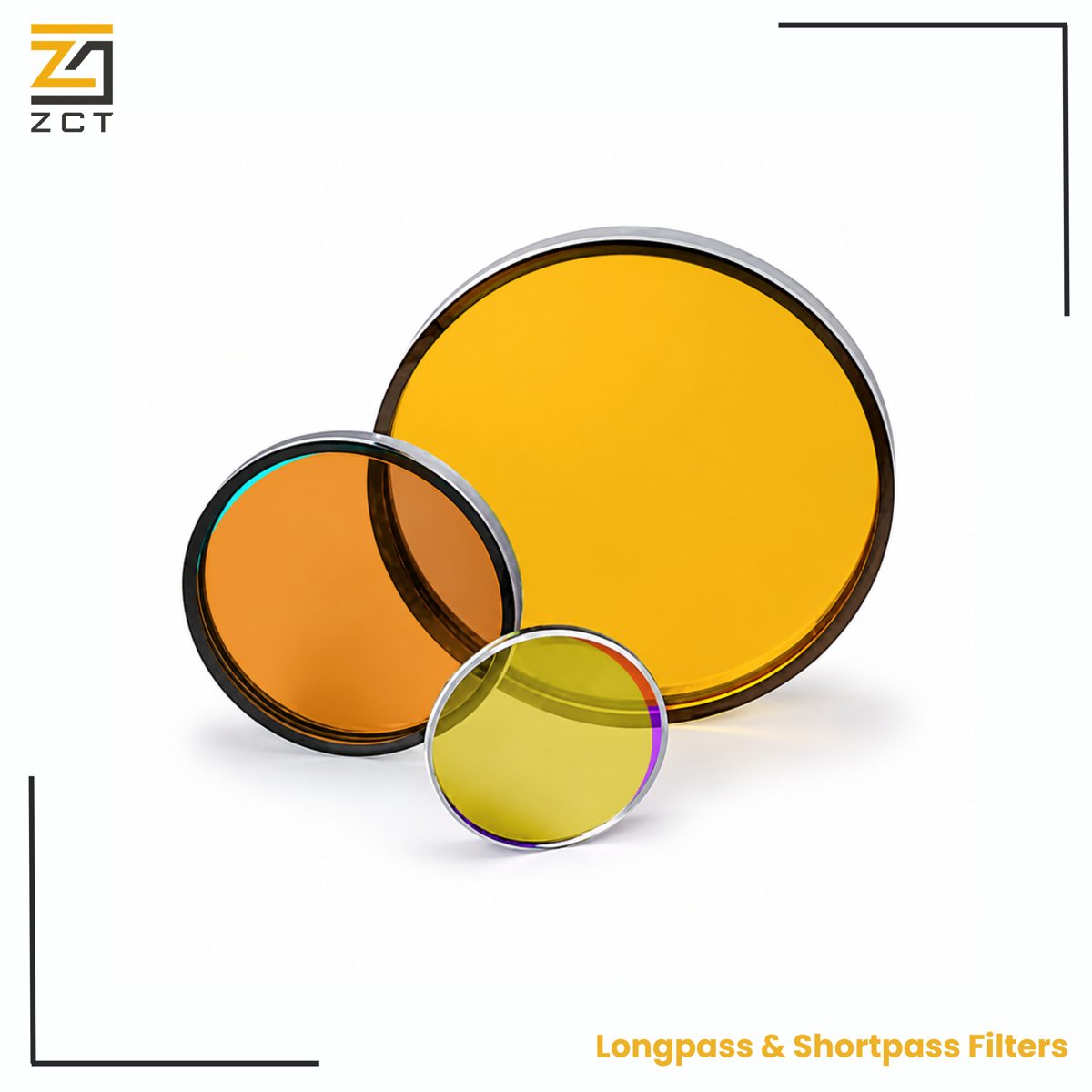 Custom Size K9 Round Optical Filter — image 1