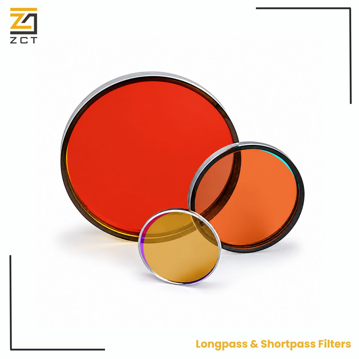 Custom Size K9 Round Optical Filter — image 1
