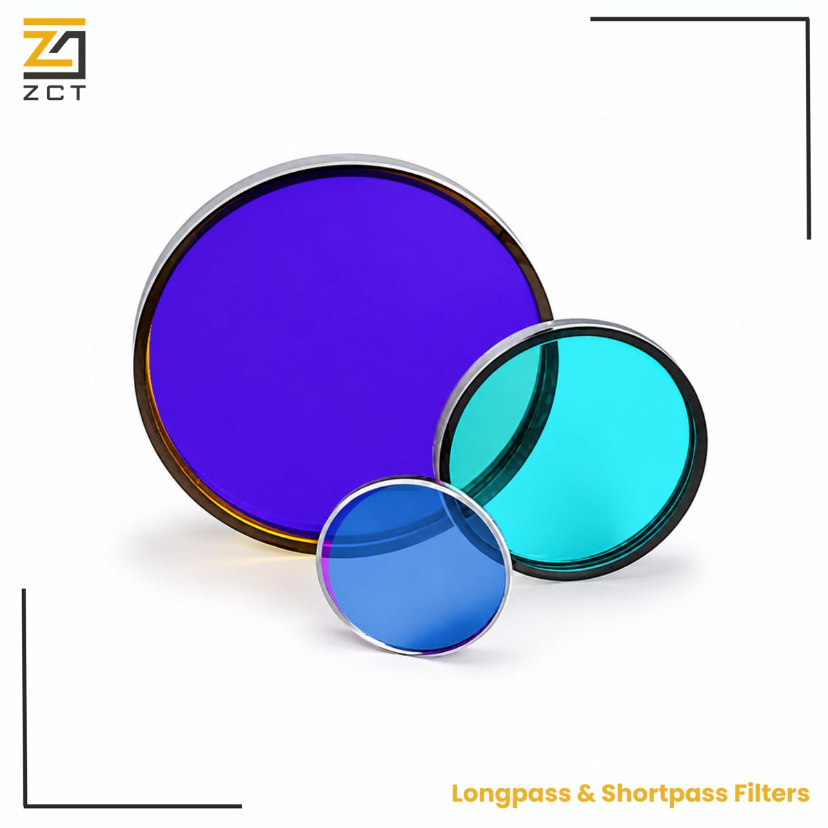 Custom Size K9 Round Optical Filter — image 1