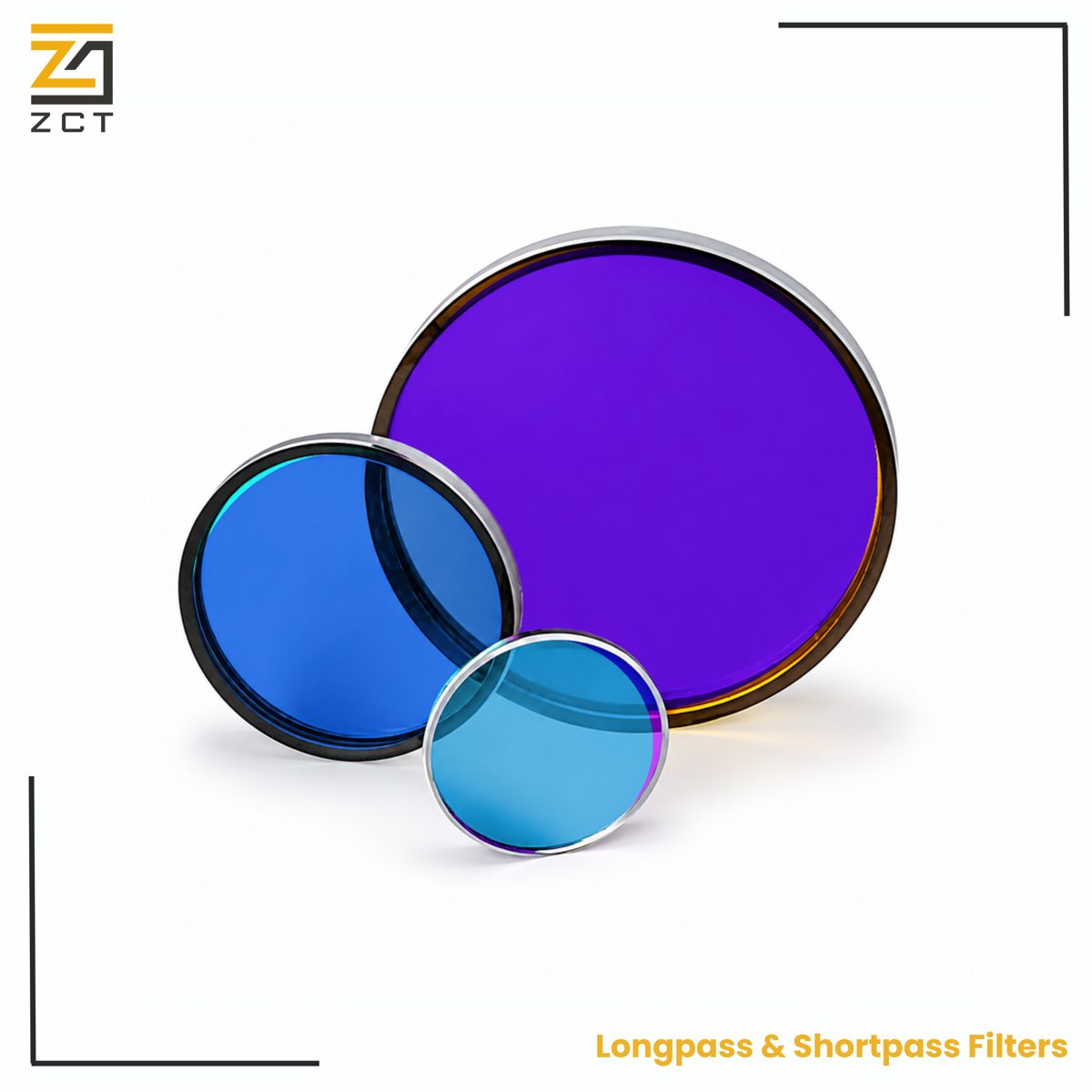 Custom Size K9 Round Optical Filter — image 1