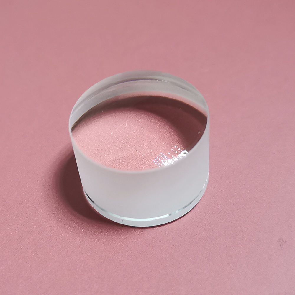 1 mm MgF2 Achromatic Lens, AR Coated — image 1