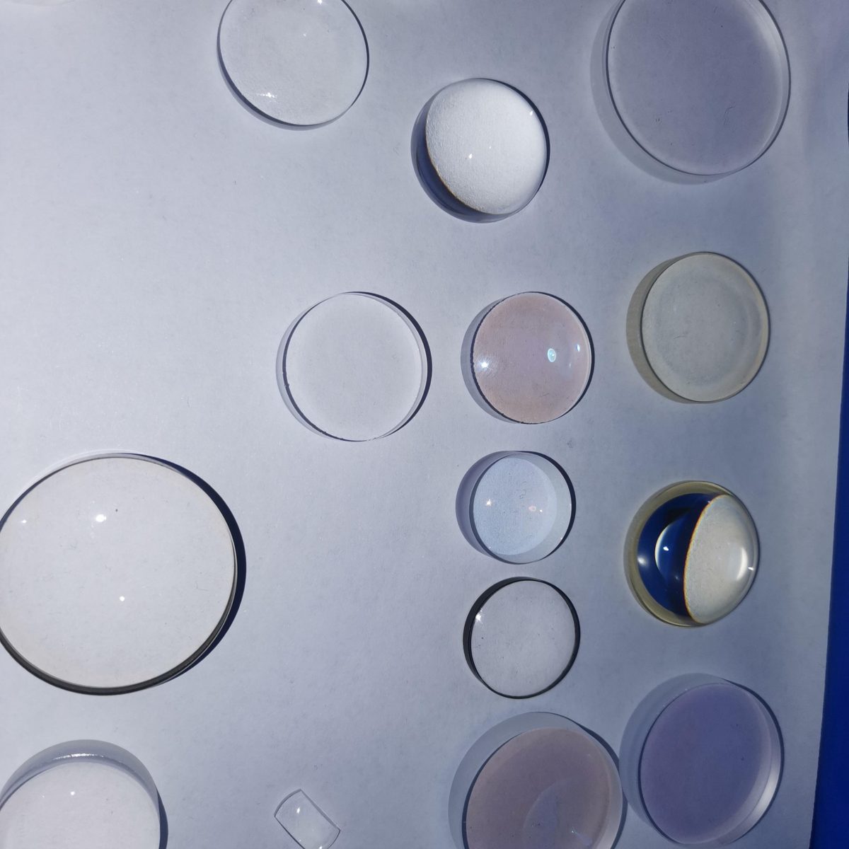42x67.8 mm N-BK7 Biconvex Lens, AR Coated — image 1