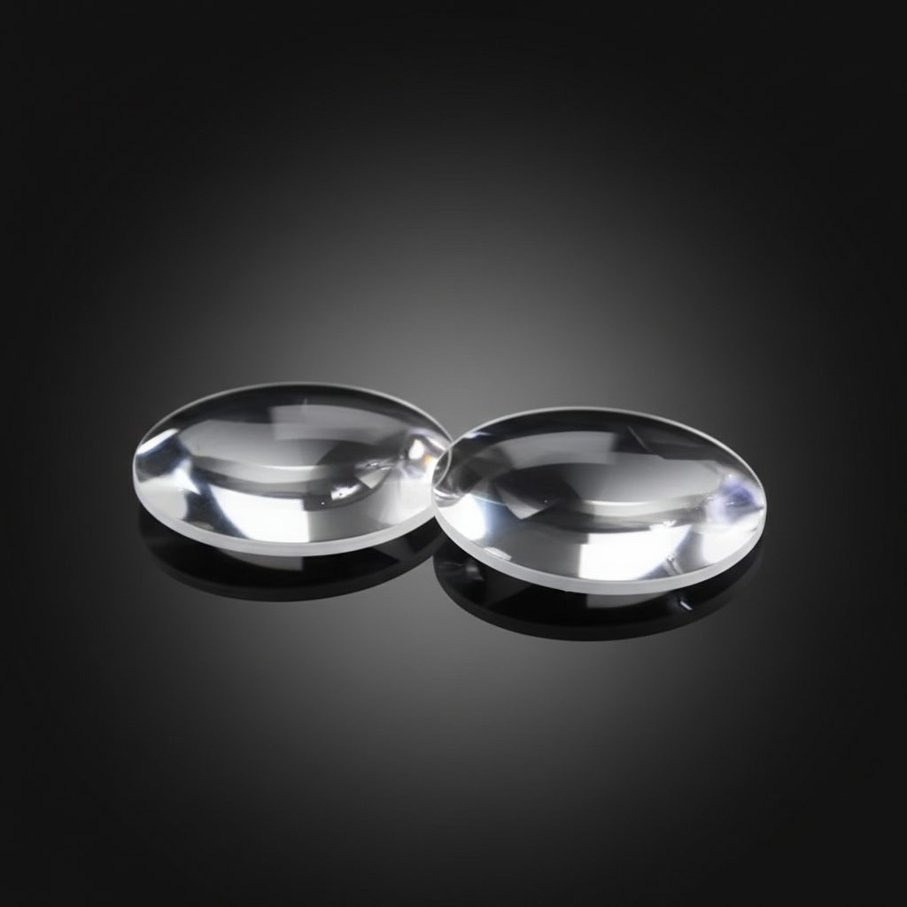 50x159 mm N-BK7 Biconvex Lens, AR Coated — image 1