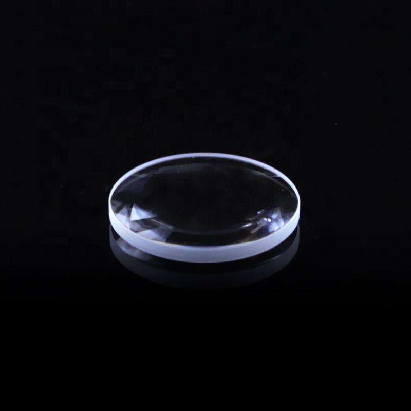 50x95.5 mm N-BK7 Biconvex Lens, AR Coated — image 1