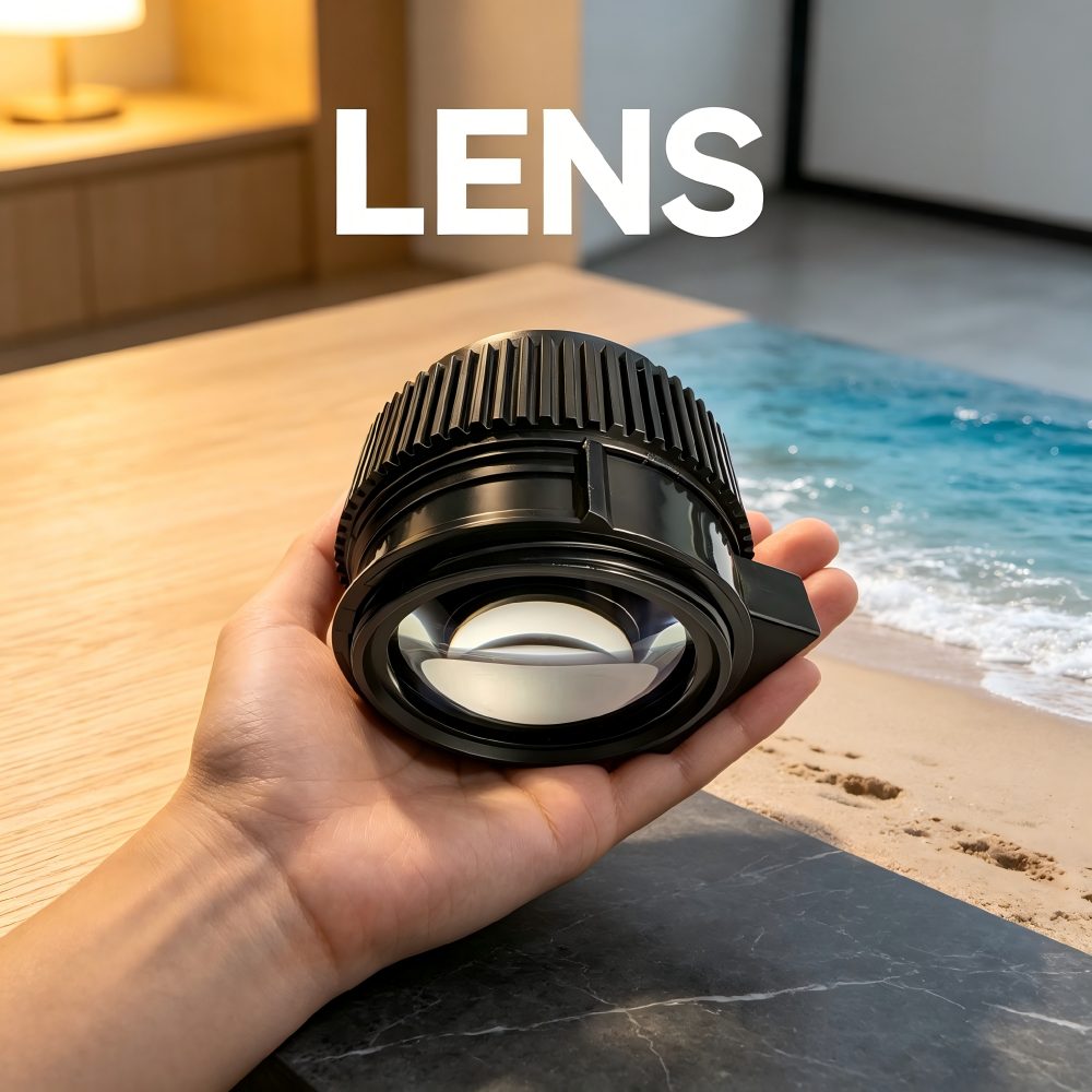 50 mm N-BK7 Convex Lens, AR Coated — image 1