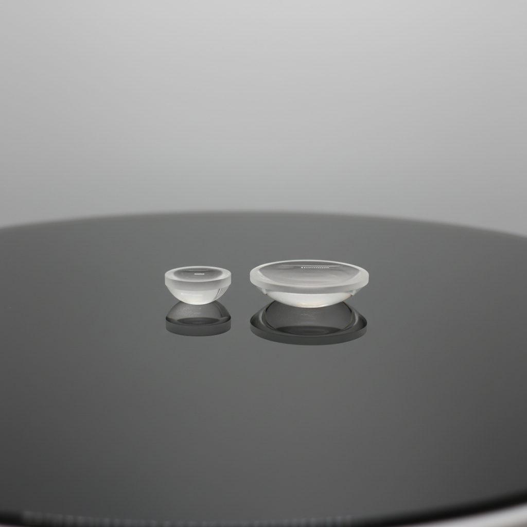 1 mm N-BK7 Hemisphere Lens, AR Coated — image 1