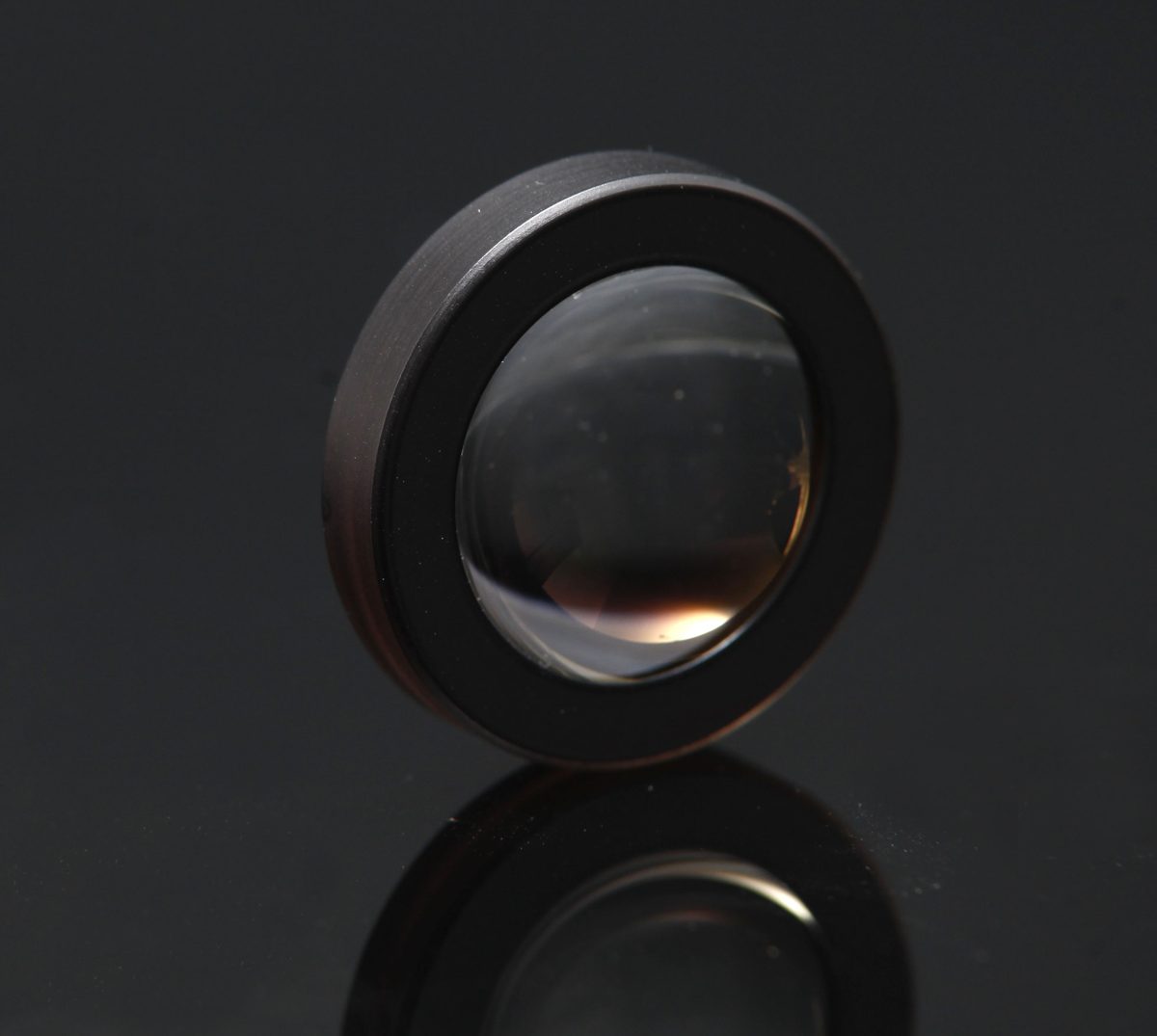 1x1 mm N-BK7 Meniscus Lens, AR Coated — image 1