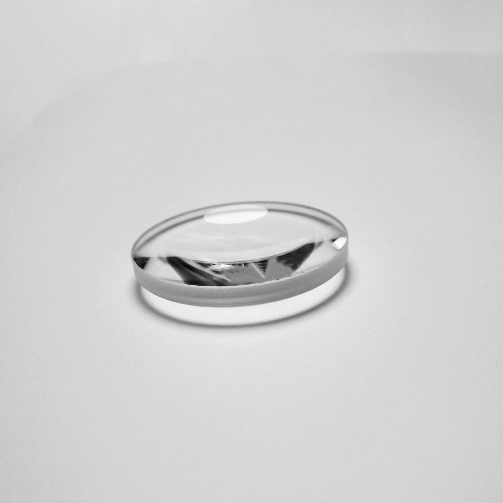 0.6x5 mm N-BK7 Plano-convex Lens, AR Coated — image 1