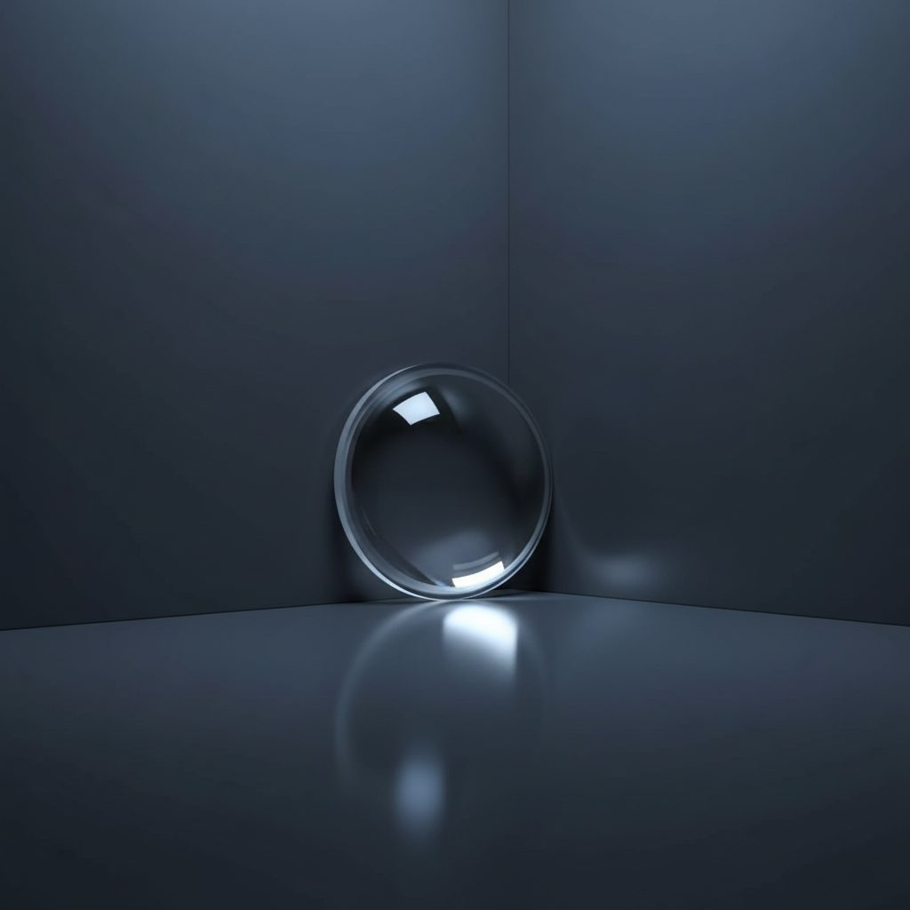 25.4 mm N-BK7 Plano-convex Lens — image 1