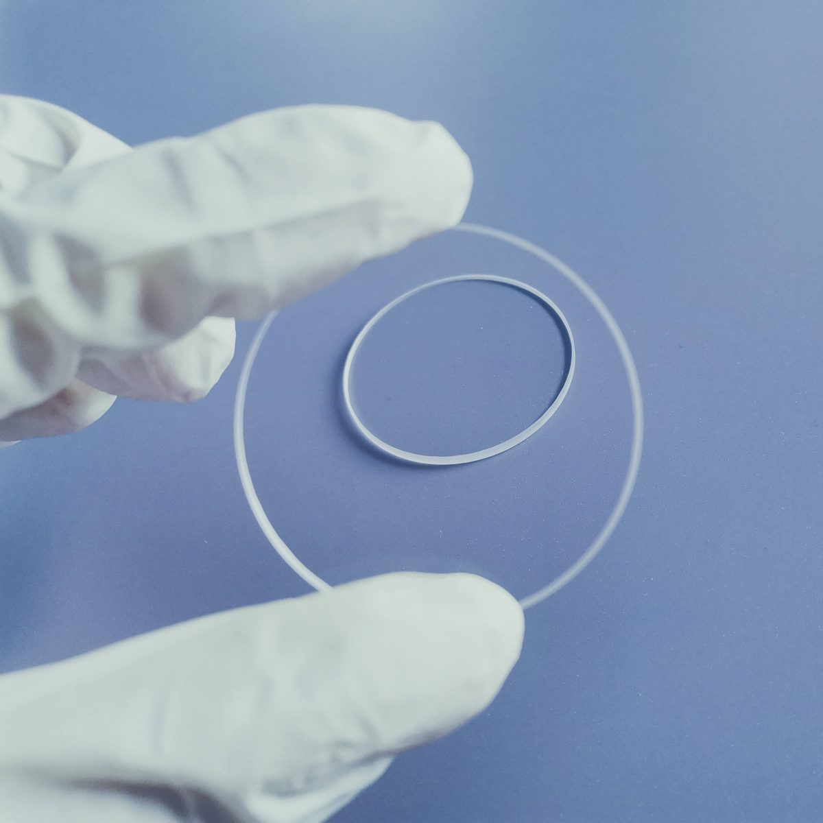 0.5 mm N-BK7 Round Optical Window, AR Coated — image 1