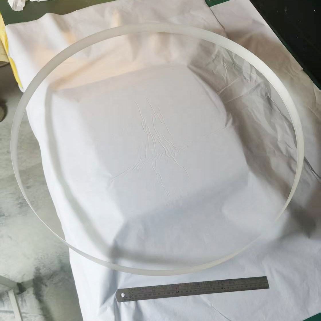 150x1 mm N-BK7 Round Optical Window, AR Coated — image 1