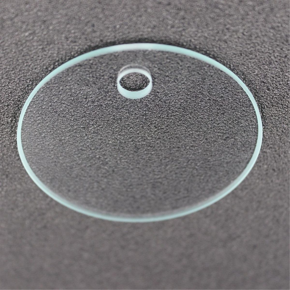 3x0.1 mm N-BK7 Round Optical Window, AR Coated — image 1
