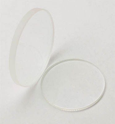 3x3 mm N-BK7 Round Optical Window, AR Coated — image 1
