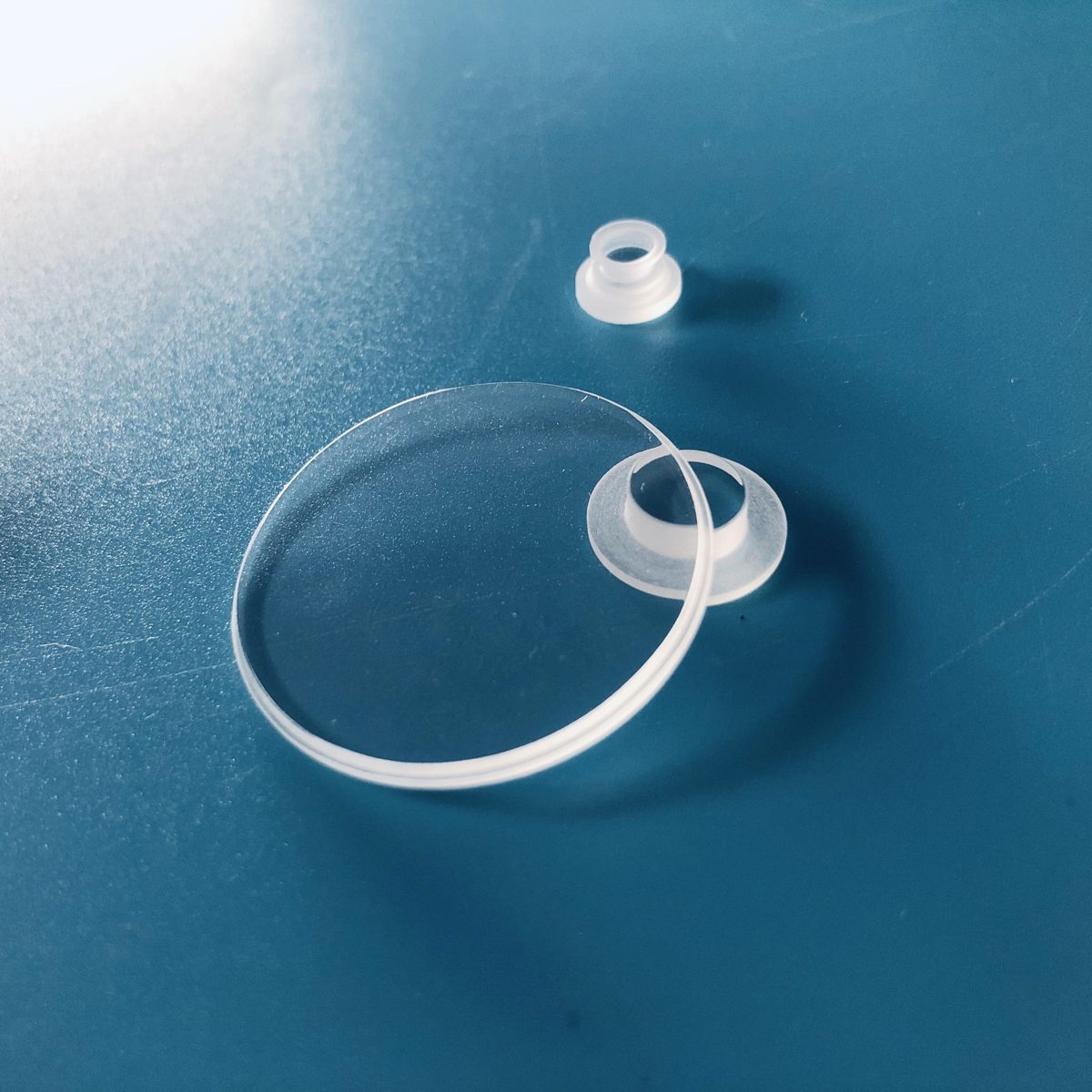 1.5x1 mm N-BK7 Step Optical Window — image 1