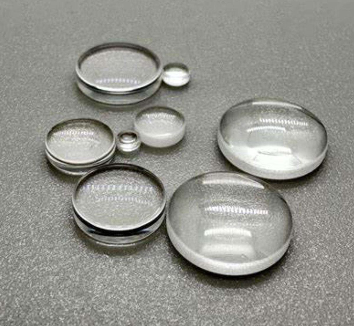 6.3x4 mm Optical Glass Aspheric Lens, AR Coated — image 1