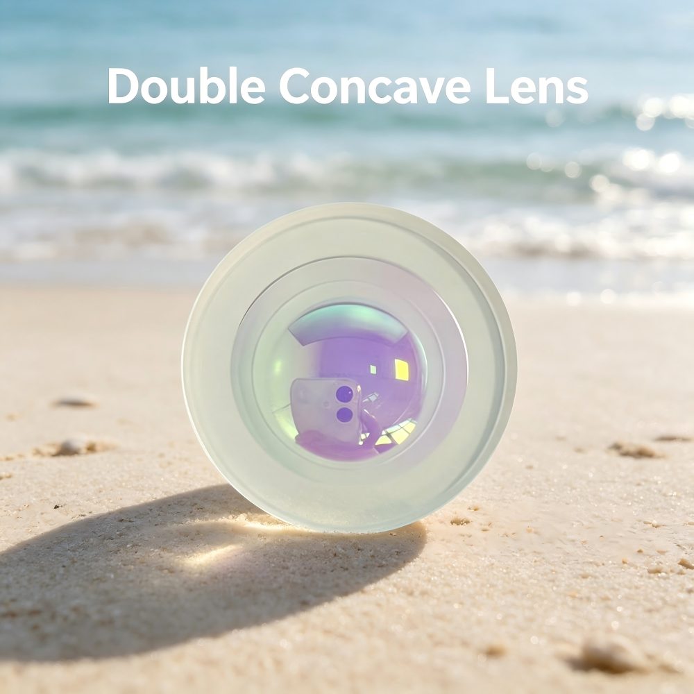 5 mm Optical Glass Biconcave Lens, AR Coated — image 1