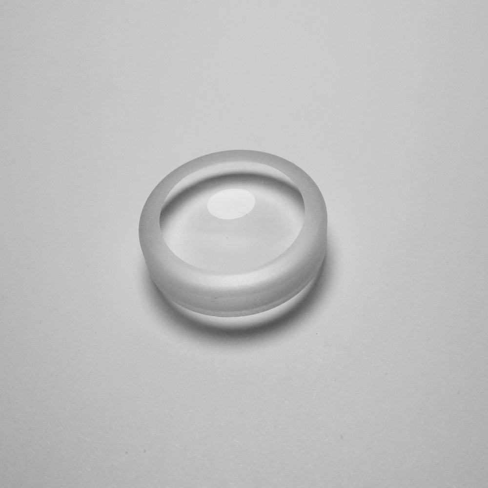 0.6 mm Optical Glass Biconvex Lens, AR Coated — image 1