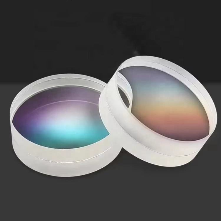 25.4x30 mm Optical Glass Biconvex Lens, AR Coated — image 1