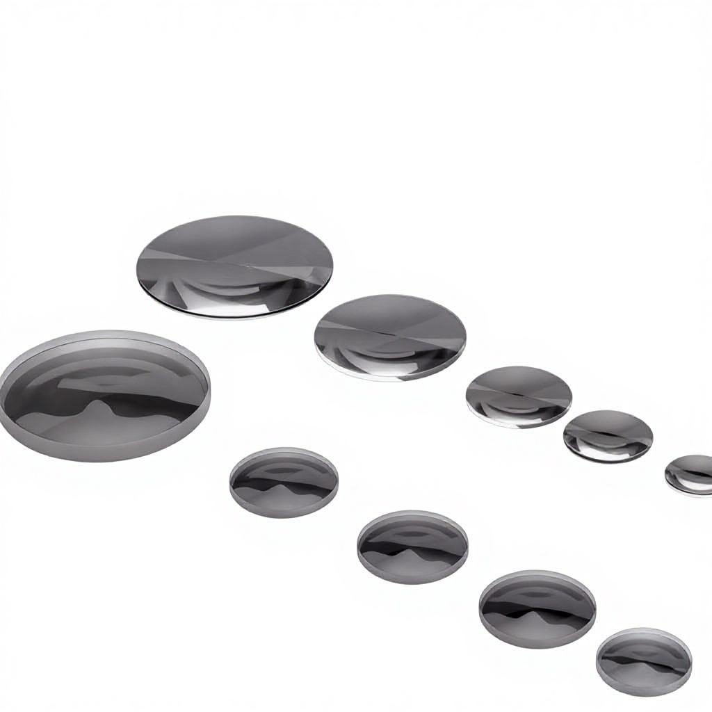 30 mm Optical Glass Biconvex Lens — image 1
