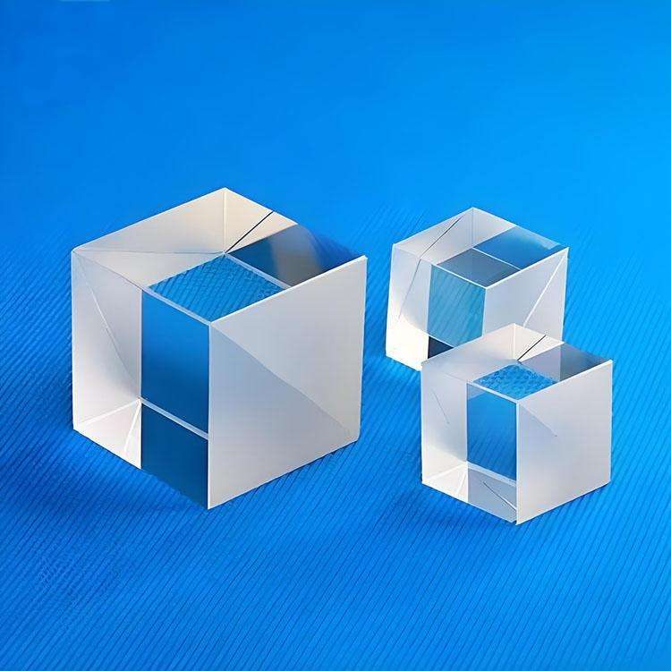 15 mm Optical Glass Cube Beamsplitter, AR Coated — image 1
