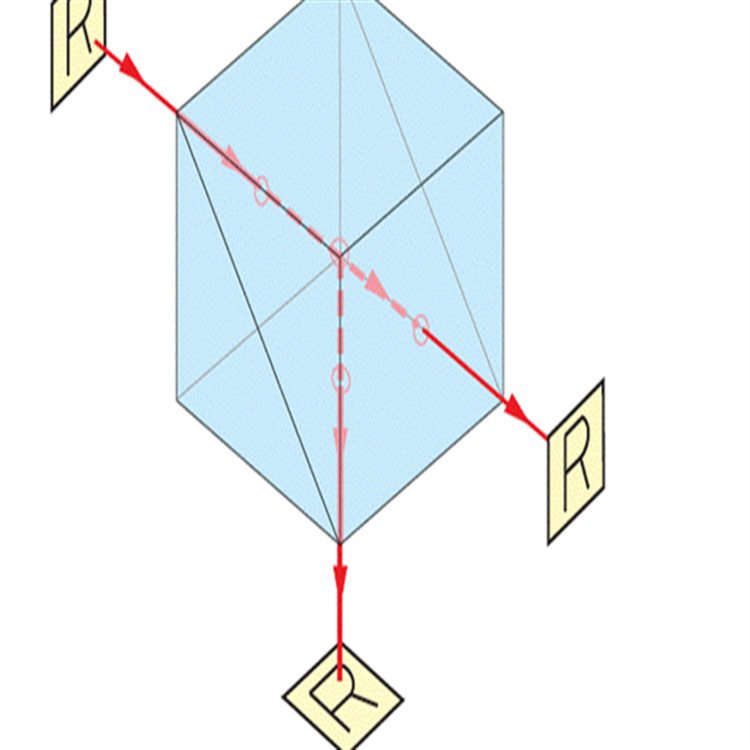 15 mm Optical Glass Cube Beamsplitter — image 1