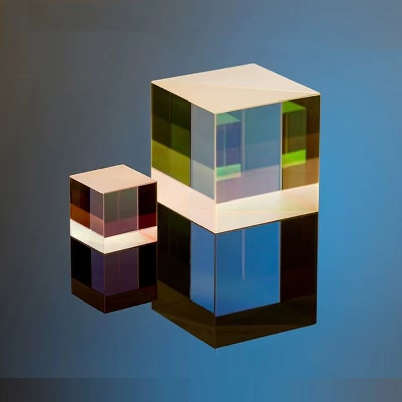 25.4 mm Optical Glass Cube Beamsplitter, AR Coated — image 1