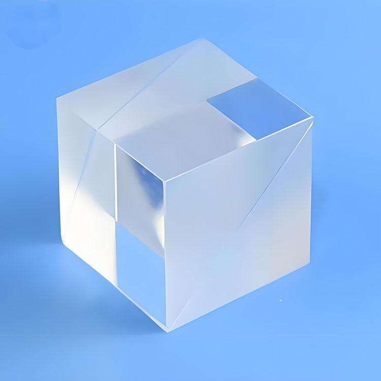 5 mm Optical Glass Cube Beamsplitter, AR Coated — image 1