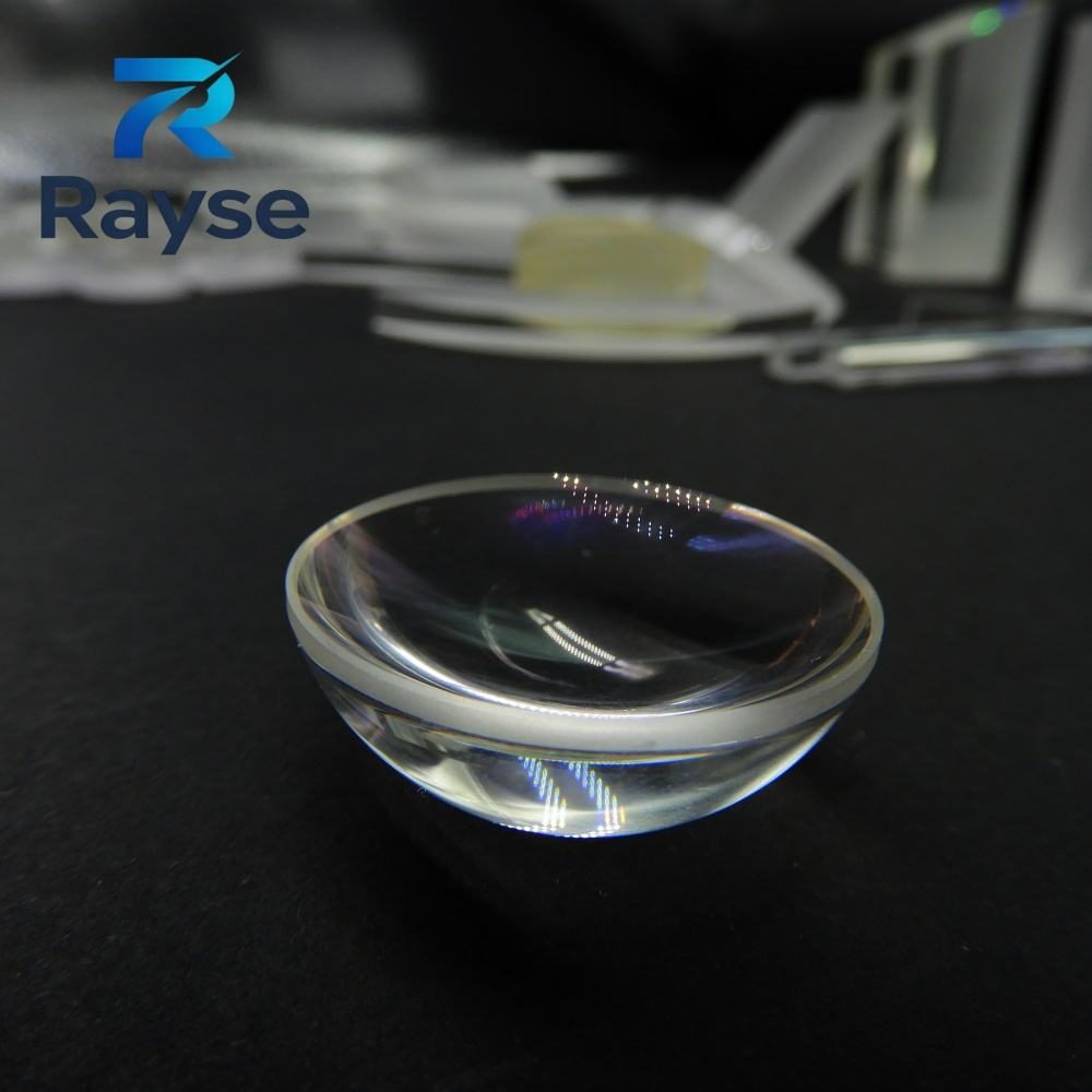 5 mm Optical Glass Dome Lens, AR Coated — image 1