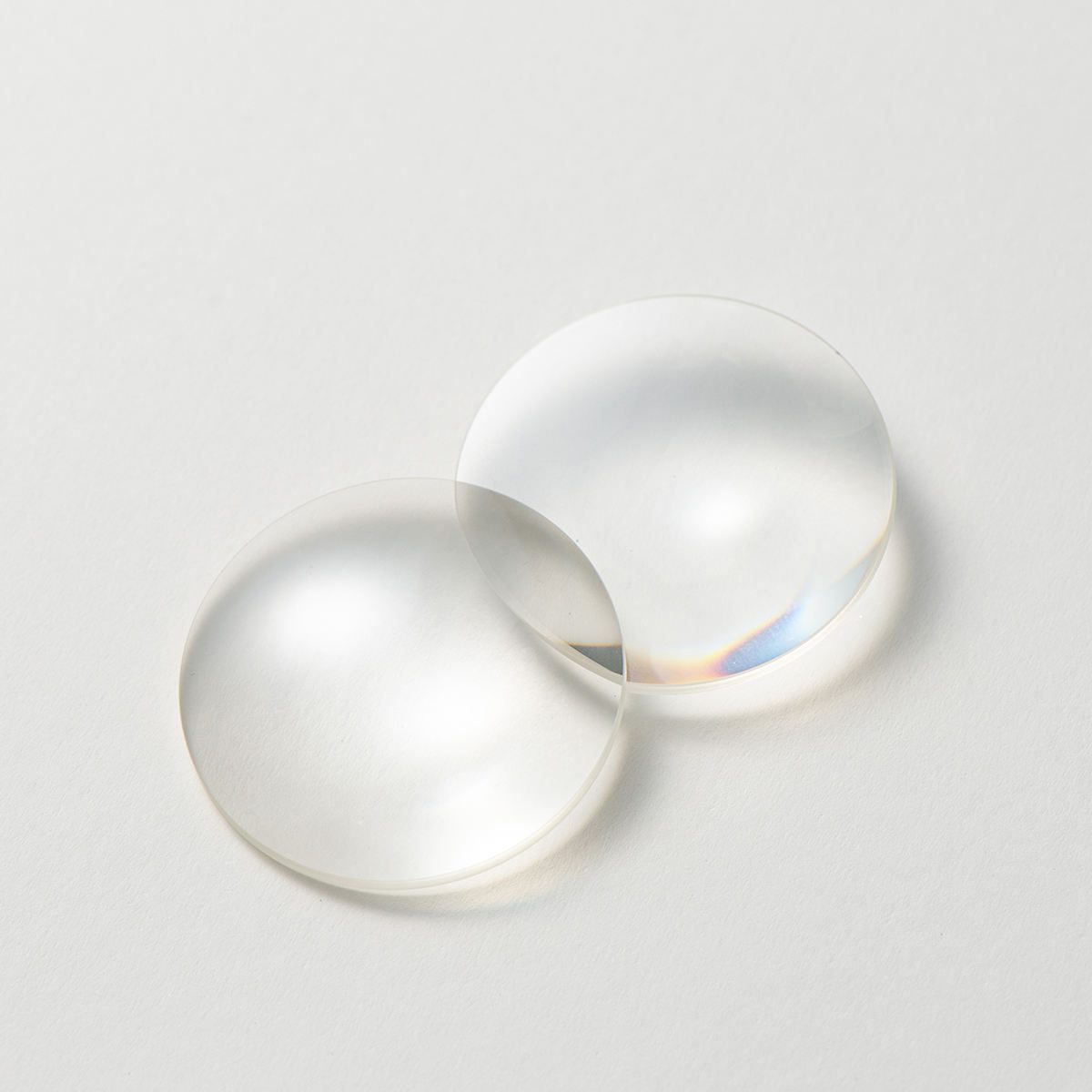 Custom Size Optical Glass Meniscus Lens, AR Coated — image 1