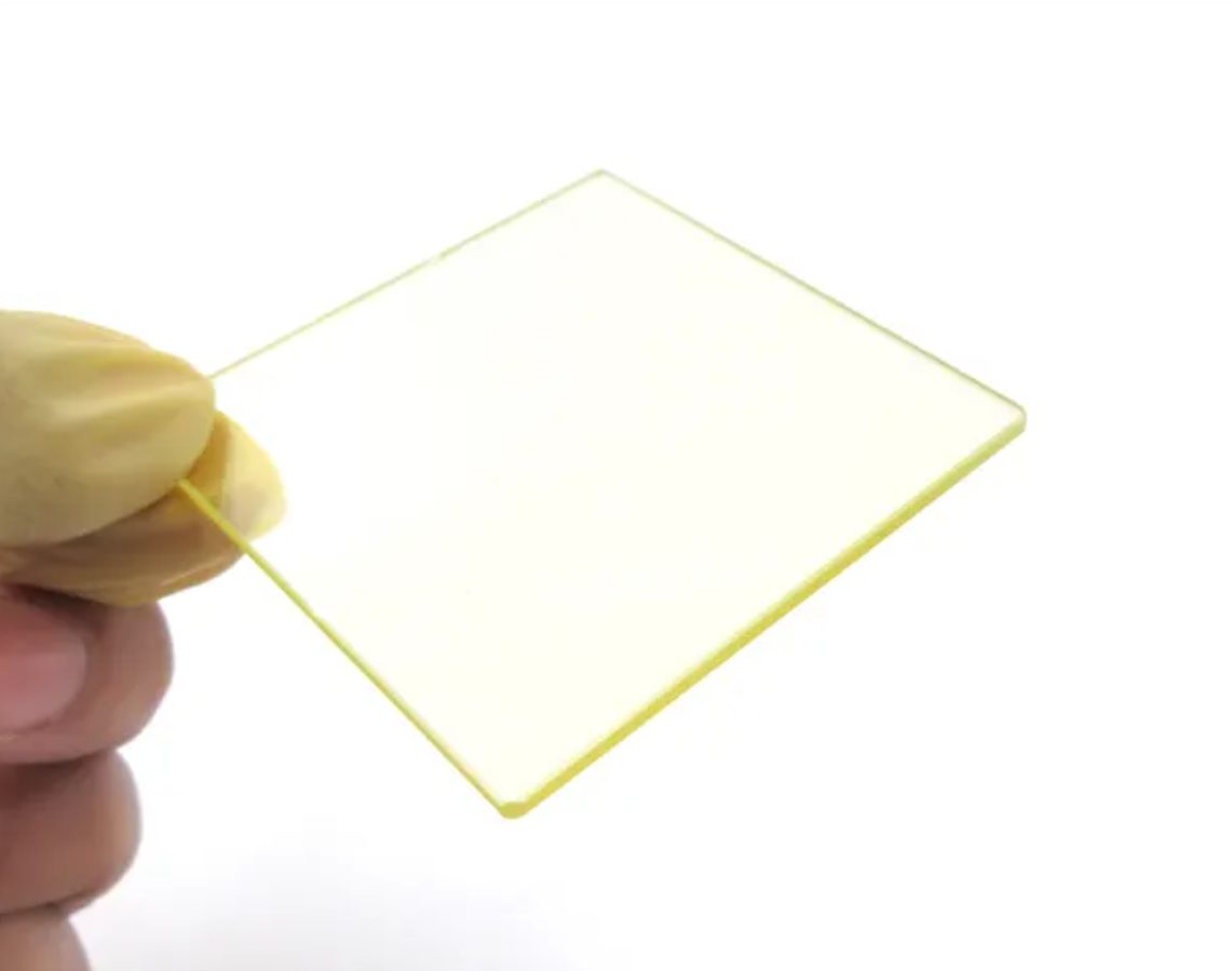 Custom Size Optical Glass Optical Filter, AR Coated — image 1