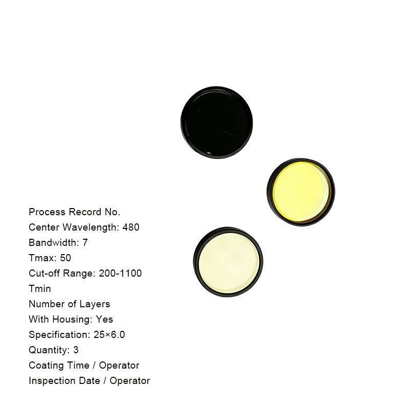 Custom Size Optical Glass Optical Filter — image 1