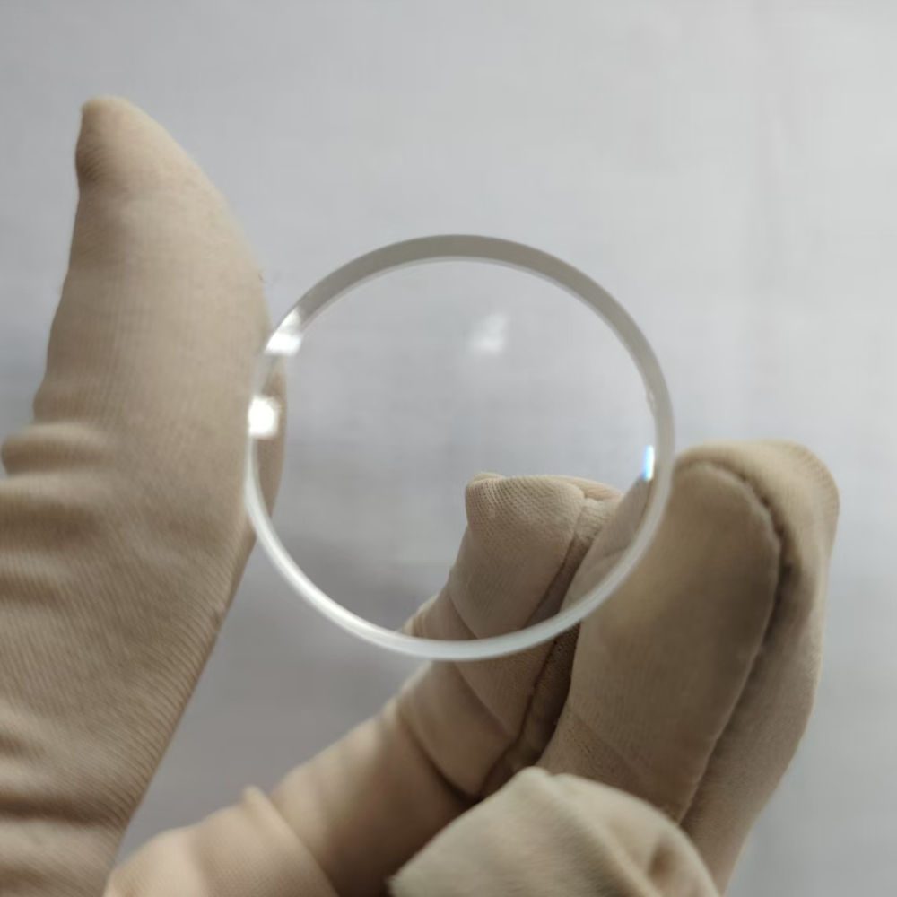 28 mm Optical Glass Plano-concave Lens, AR Coated — image 1