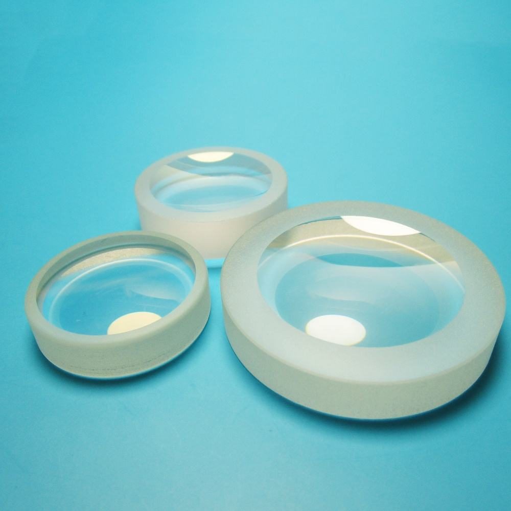0.6 mm Optical Glass Plano-convex Lens, AR Coated — image 1