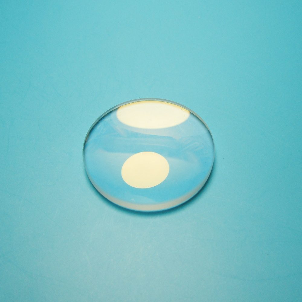 0.6 mm Optical Glass Plano-convex Lens, AR Coated — image 1