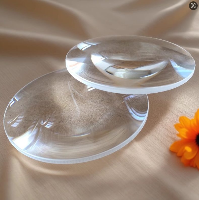 27.4x120 mm Optical Glass Plano-convex Lens, AR Coated — image 1