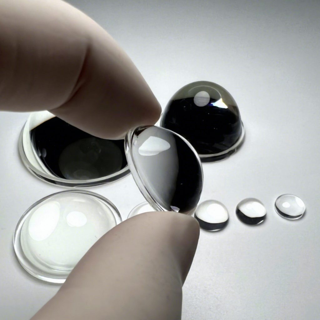 5 mm Optical Glass Plano-convex Lens, AR Coated — image 1