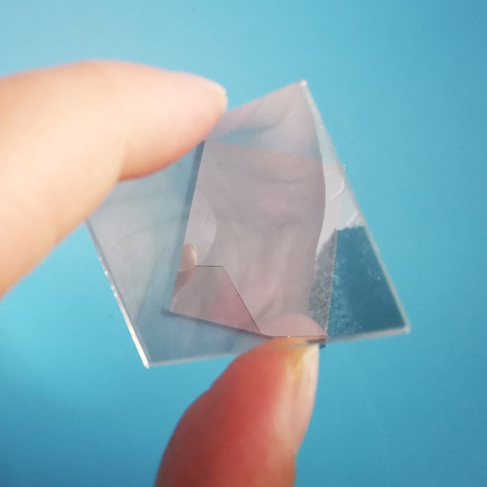 80x1.1 mm Optical Glass Plate Beamsplitter, AR Coated — image 1